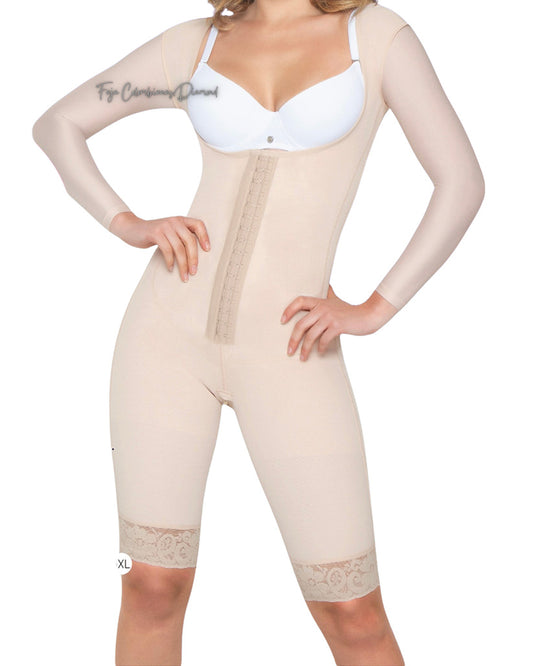 Post Op Open Bust Wide Straps